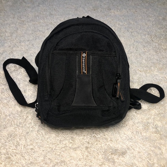 Vintage Bags Samsonite Mini Canvas Backpack Poshmark